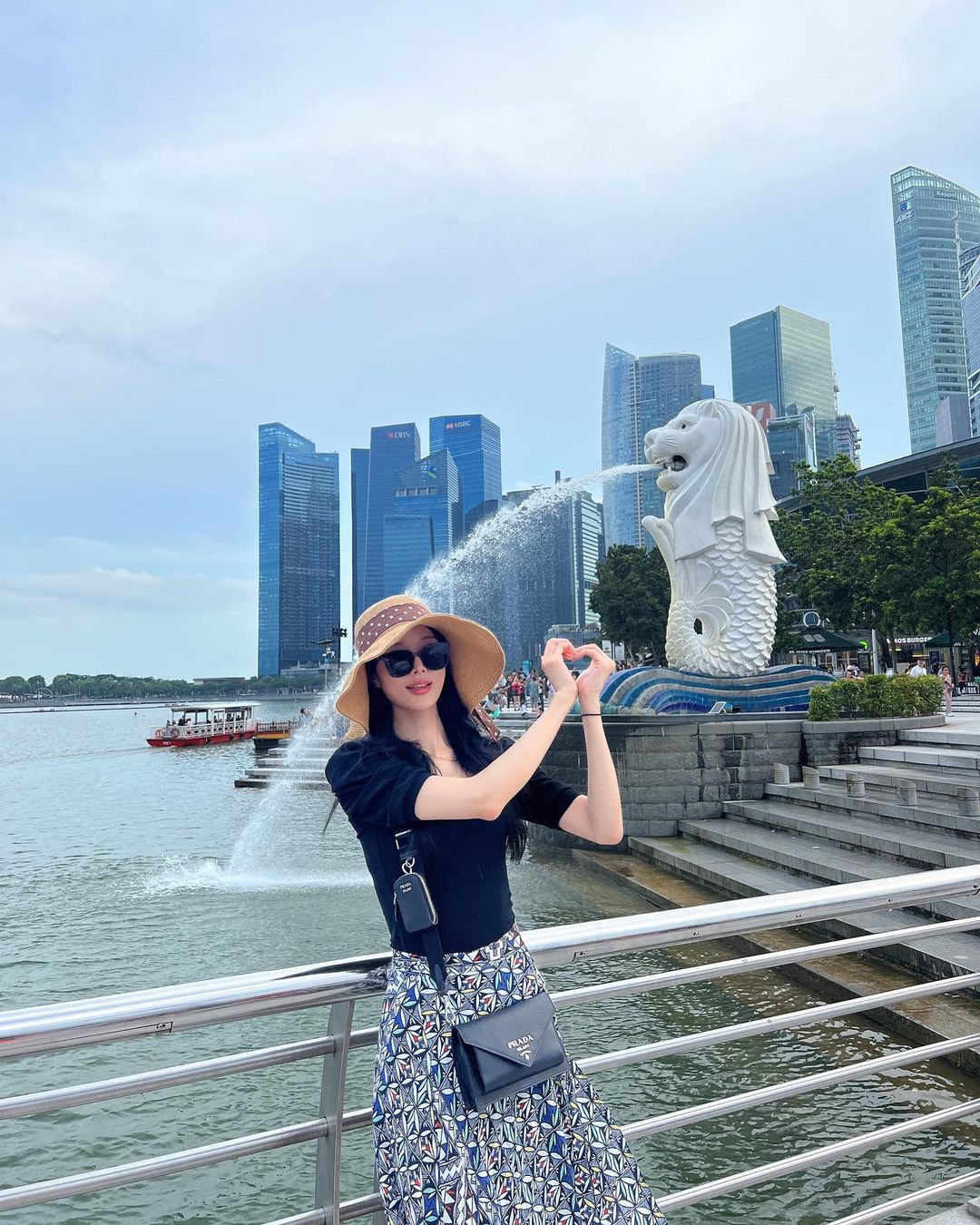 Công viên sư tử biển Merlion Park - Du lịch Singapore