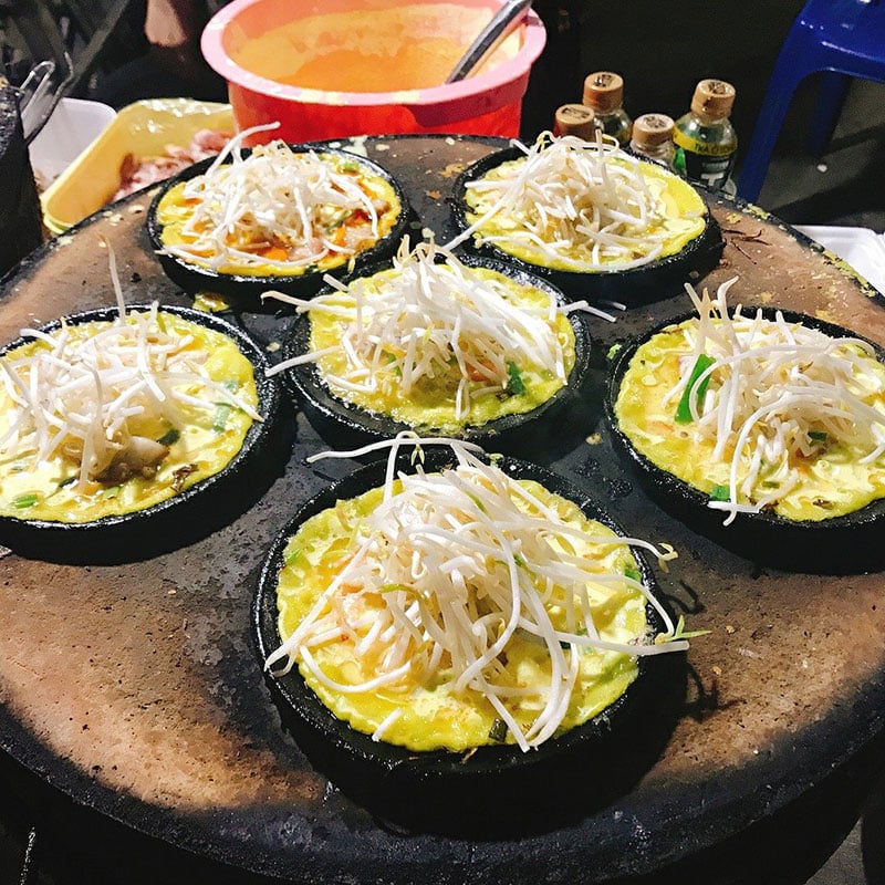 Banh Căn, Bánh xèo Ninh Thuận